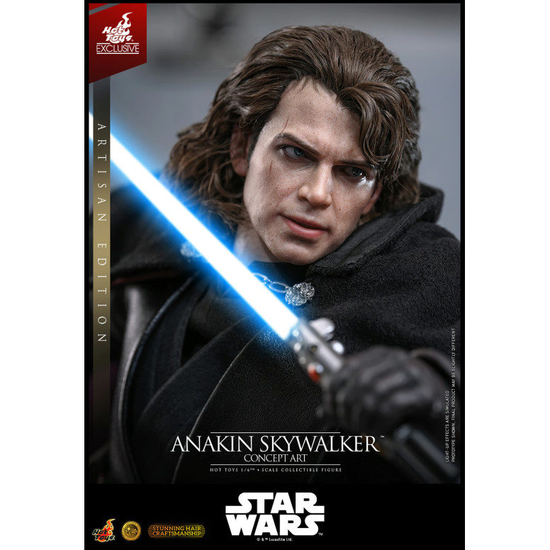 Hot toys Star Wars: Anakin Skywalker (Concept Art Version) (Artisan Edition) MMS 1/6 - Esclusiva Hot Toys