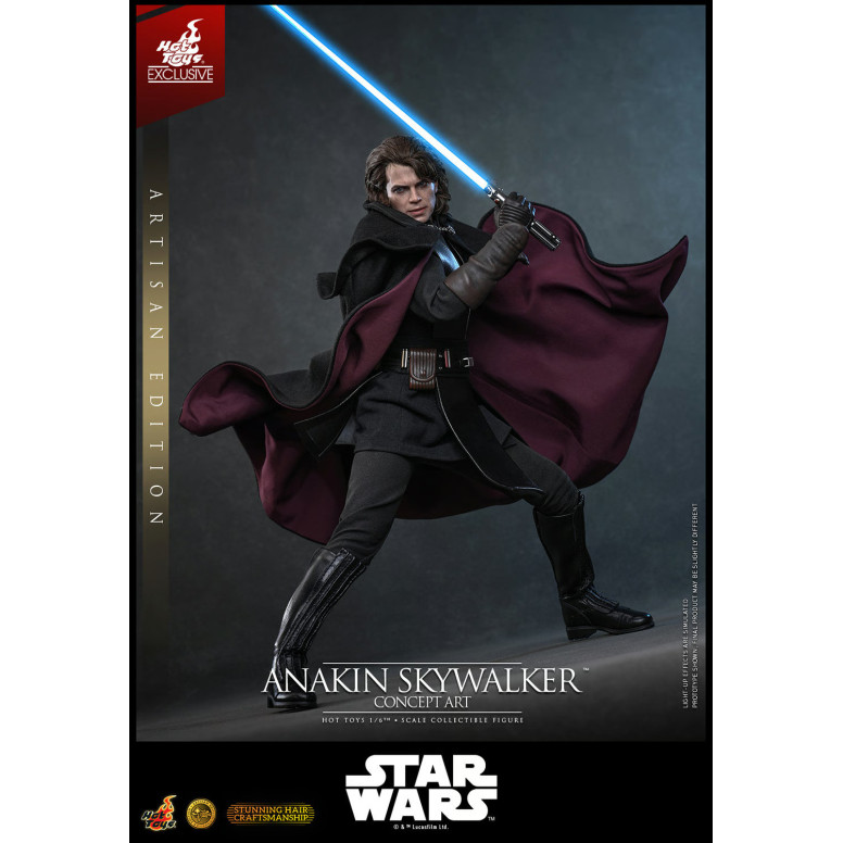 Hot toys Star Wars: Anakin Skywalker (Concept Art Version) (Artisan Edition) MMS 1/6 - Esclusiva Hot Toys