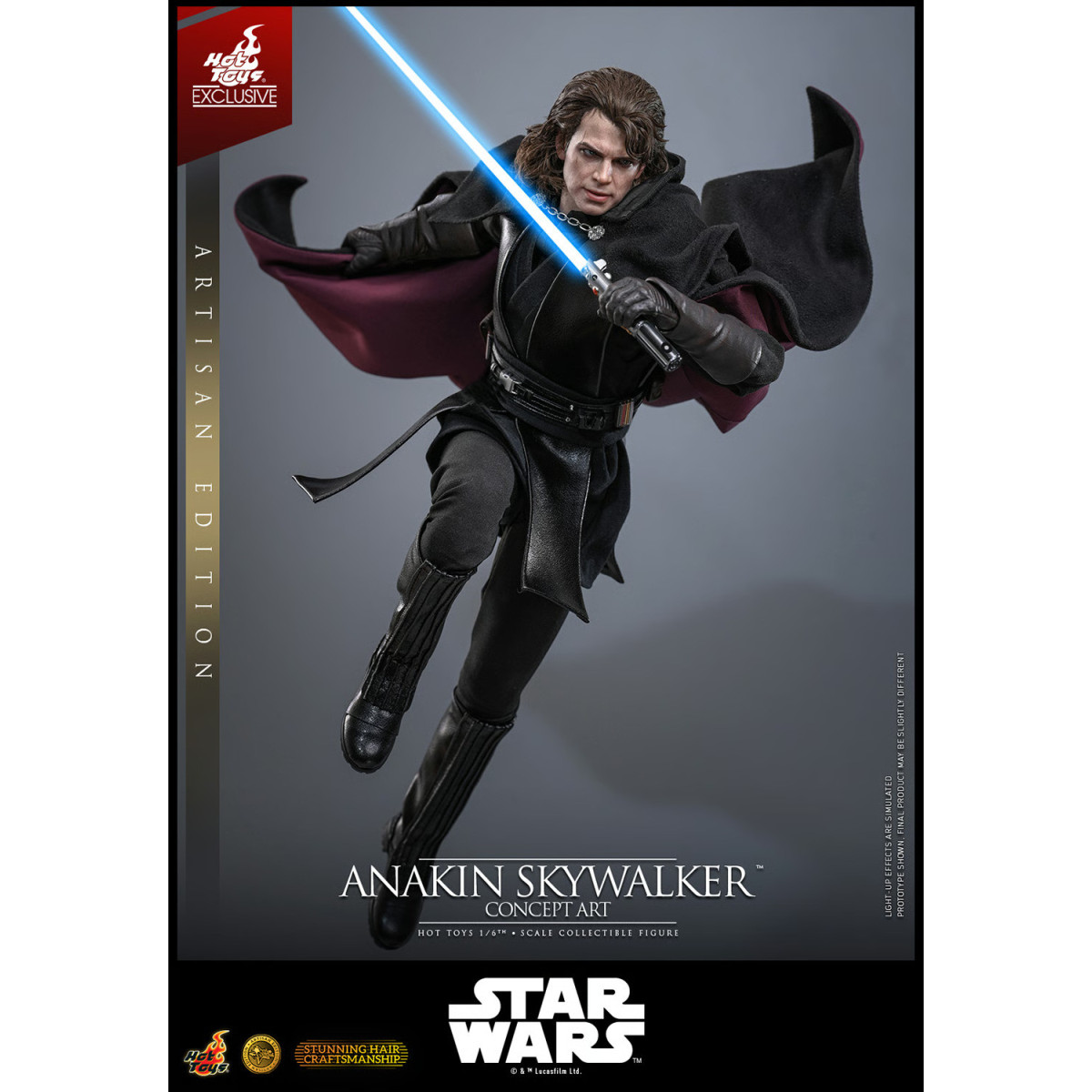 Hot toys Star Wars: Anakin Skywalker (Concept Art Version) (Artisan Edition) MMS 1/6 - Esclusiva Hot Toys