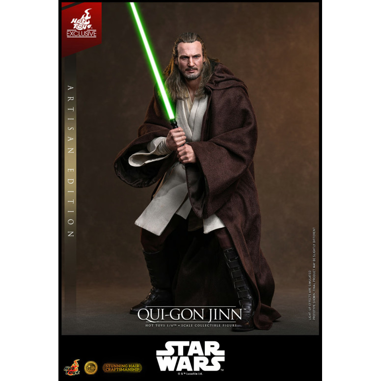 Hot Toys Star Wars La minaccia fantasma - Qui-Gon Jinn (edizione artigianale) 1/6 MMS881