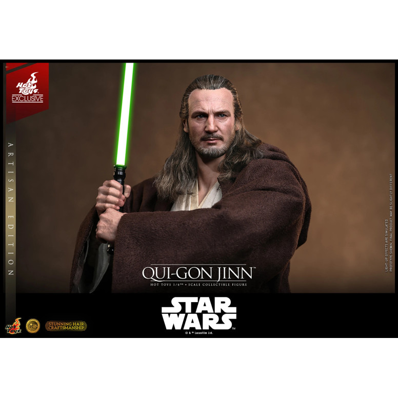 Hot Toys Star Wars La minaccia fantasma - Qui-Gon Jinn (edizione artigianale) 1/6 MMS881