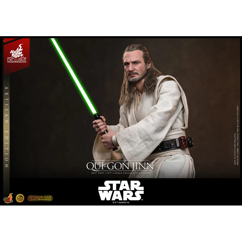 Hot Toys Star Wars La minaccia fantasma - Qui-Gon Jinn (edizione artigianale) 1/6 MMS881