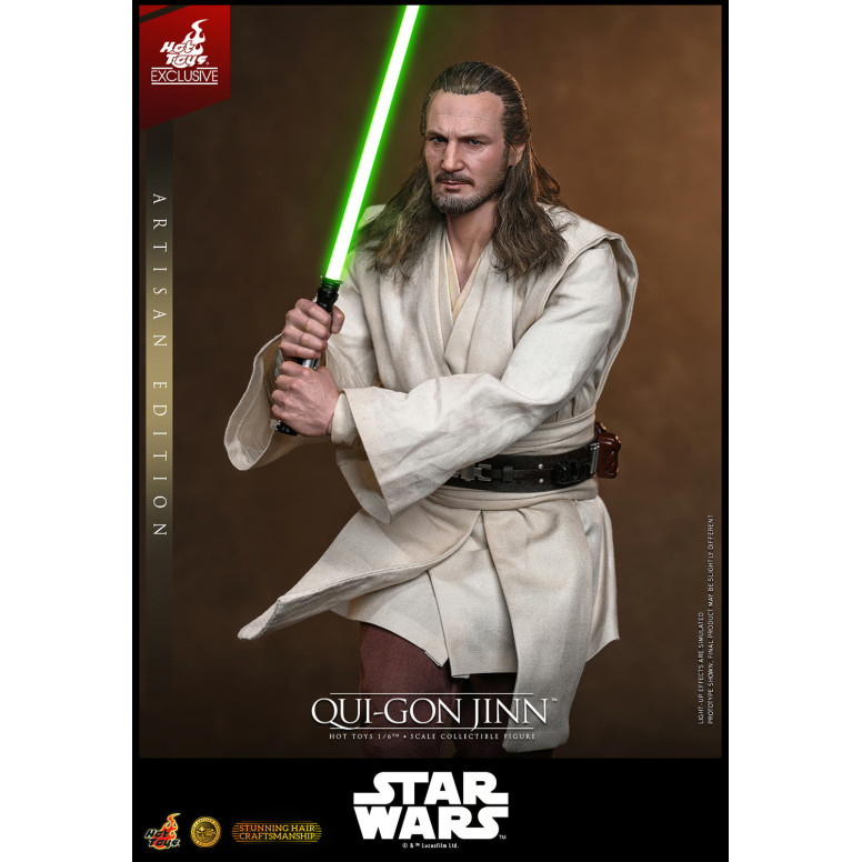 Hot Toys Star Wars La minaccia fantasma - Qui-Gon Jinn (edizione artigianale) 1/6 MMS881