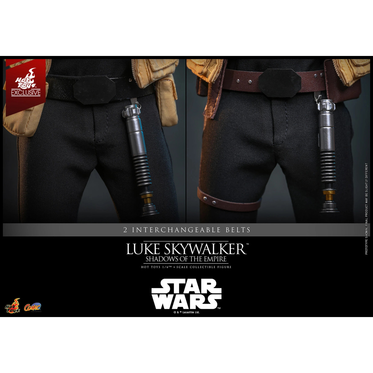Hot Toys Star Wars - Luke Skywalker (Ombre dell'Impero) 1/6 - Esclusiva Hot Toys