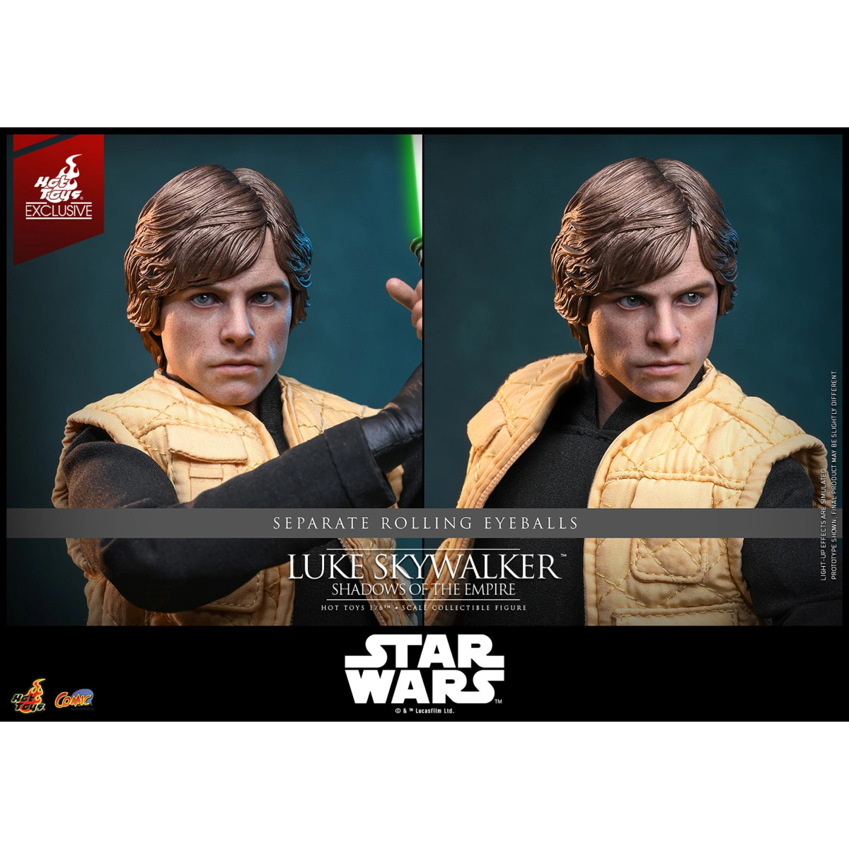 Hot Toys Star Wars - Luke Skywalker (Ombre dell'Impero) 1/6 - Esclusiva Hot Toys