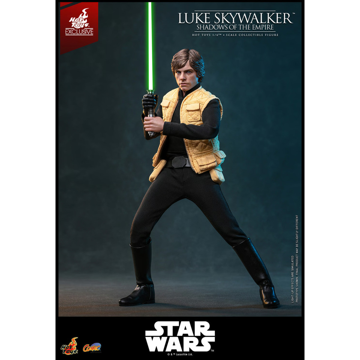 Hot Toys Star Wars - Luke Skywalker (Ombre dell'Impero) 1/6 - Esclusiva Hot Toys