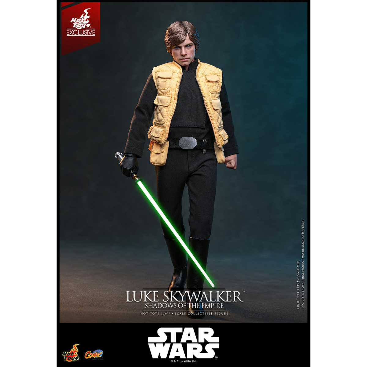 Hot Toys Star Wars - Luke Skywalker (Ombre dell'Impero) 1/6 - Esclusiva Hot Toys