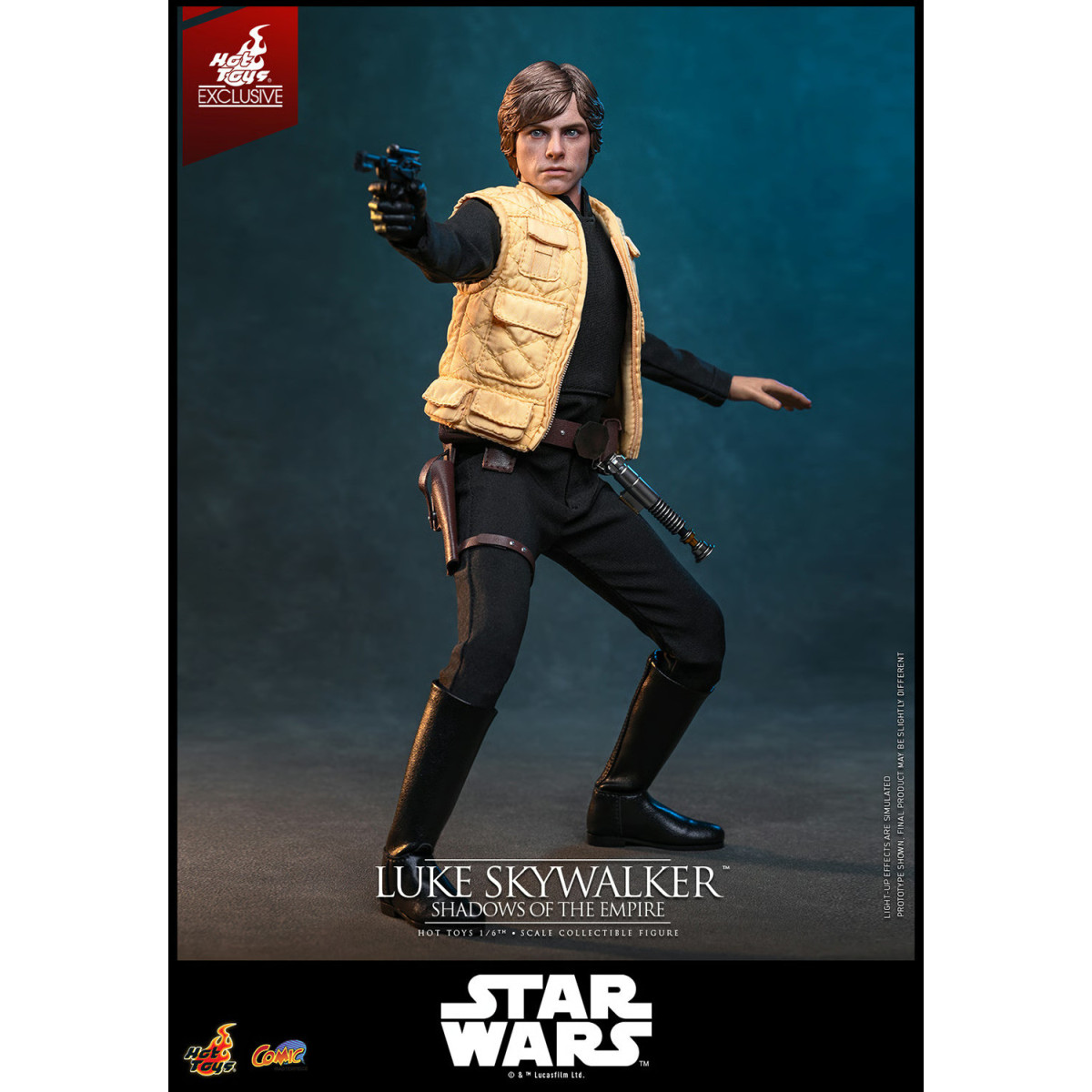 Hot Toys Star Wars - Luke Skywalker (Ombre dell'Impero) 1/6 - Esclusiva Hot Toys