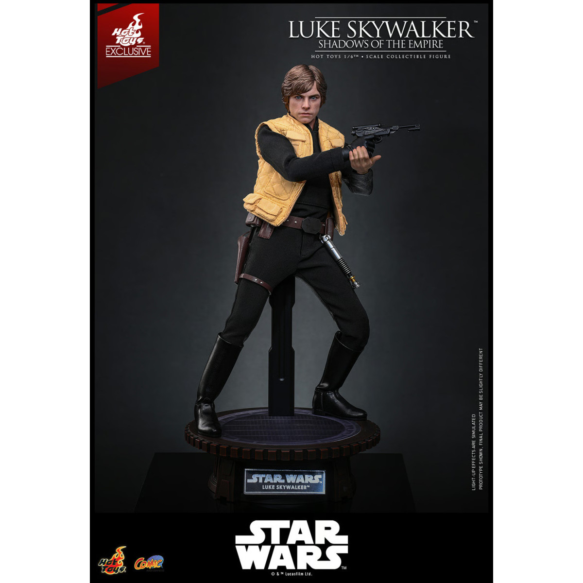 Hot Toys Star Wars - Luke Skywalker (Ombre dell'Impero) 1/6 - Esclusiva Hot Toys