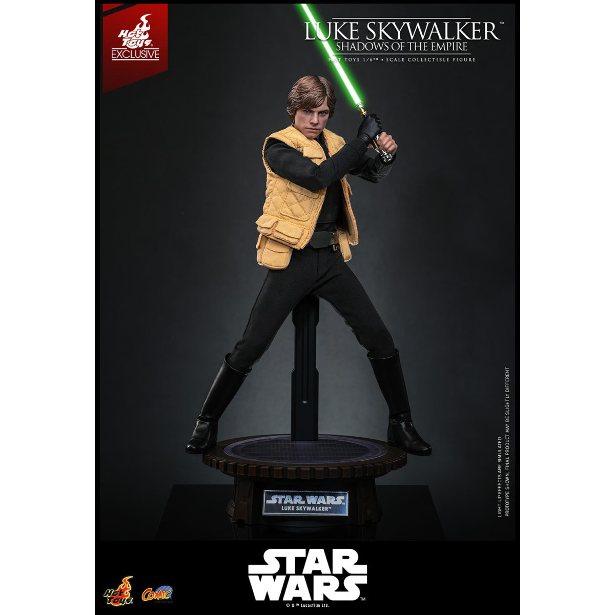 Hot Toys Star Wars - Luke Skywalker (Ombre dell'Impero) 1/6 - Esclusiva Hot Toys