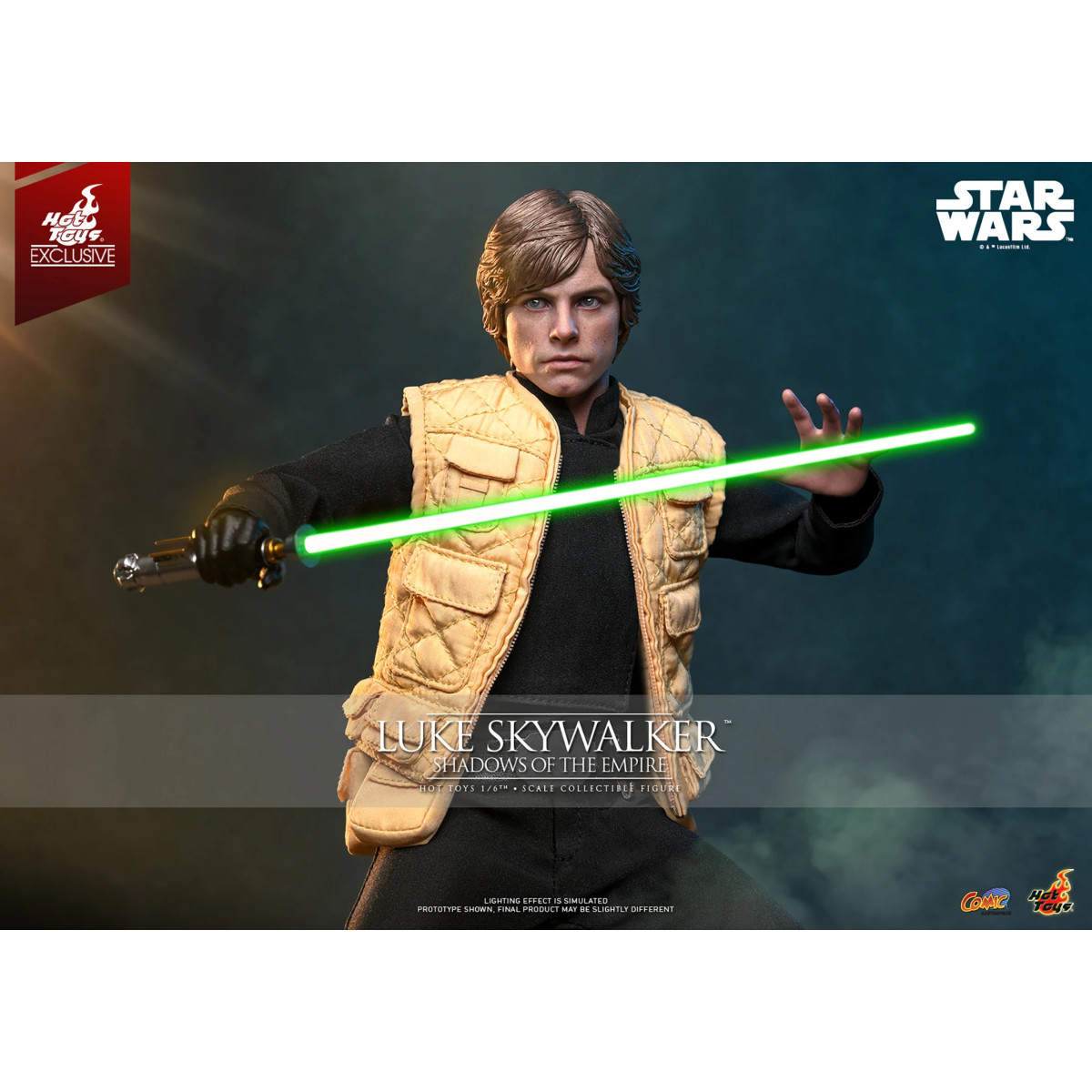 Hot Toys Star Wars - Luke Skywalker (Ombre dell'Impero) 1/6 - Esclusiva Hot Toys
