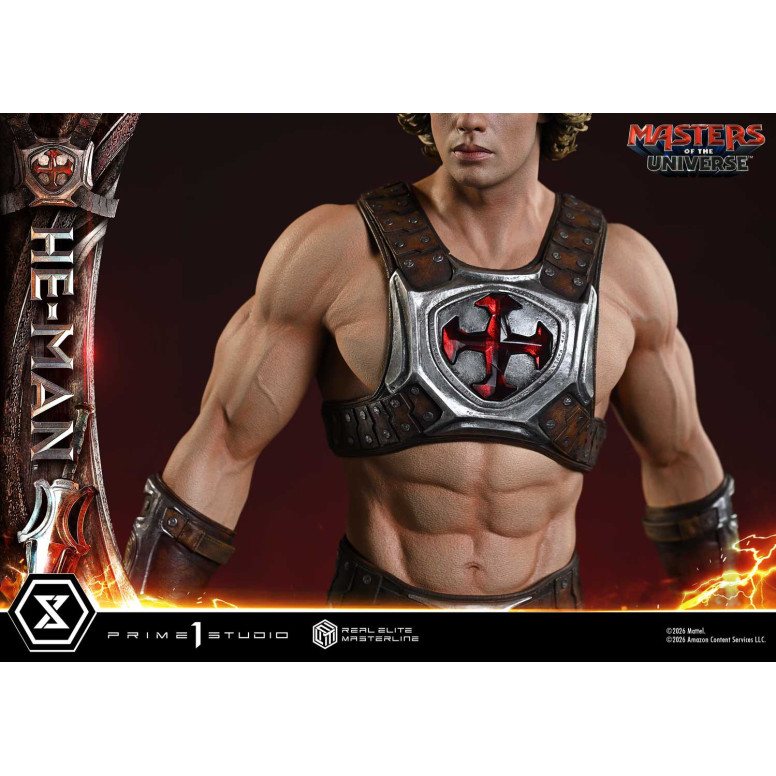 Prime 1 Studio - He-Man Deluxe Versione Bonus - Masters of the Universe (2026) Real Elite Masterline 1/3