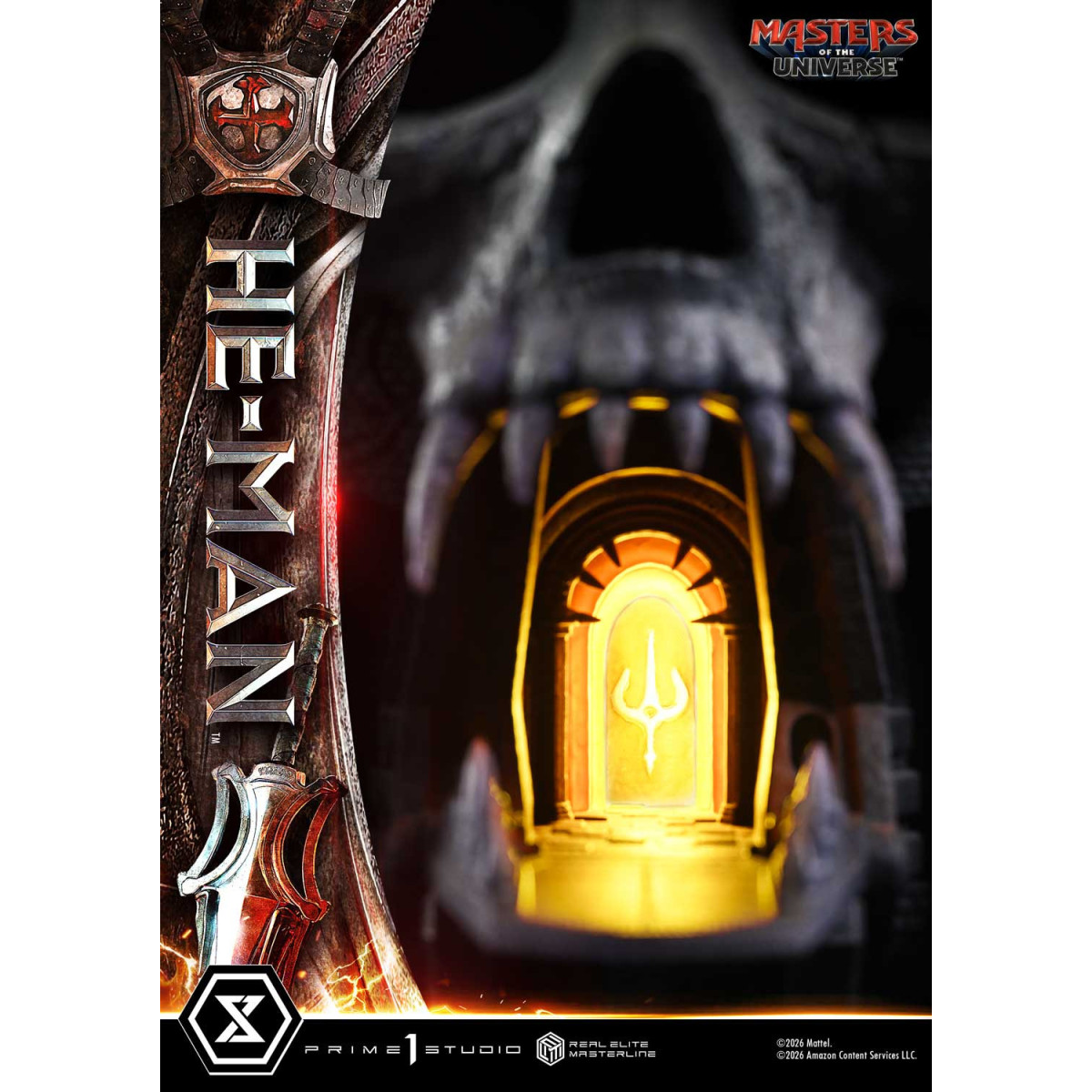 Prime 1 Studio - He-Man Deluxe Versione Bonus - Masters of the Universe (2026) Real Elite Masterline 1/3