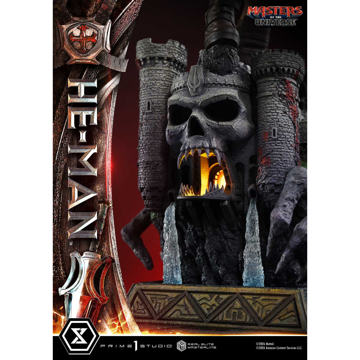Prime 1 Studio - He-Man Deluxe Versione Bonus - Masters of the Universe (2026) Real Elite Masterline 1/3
