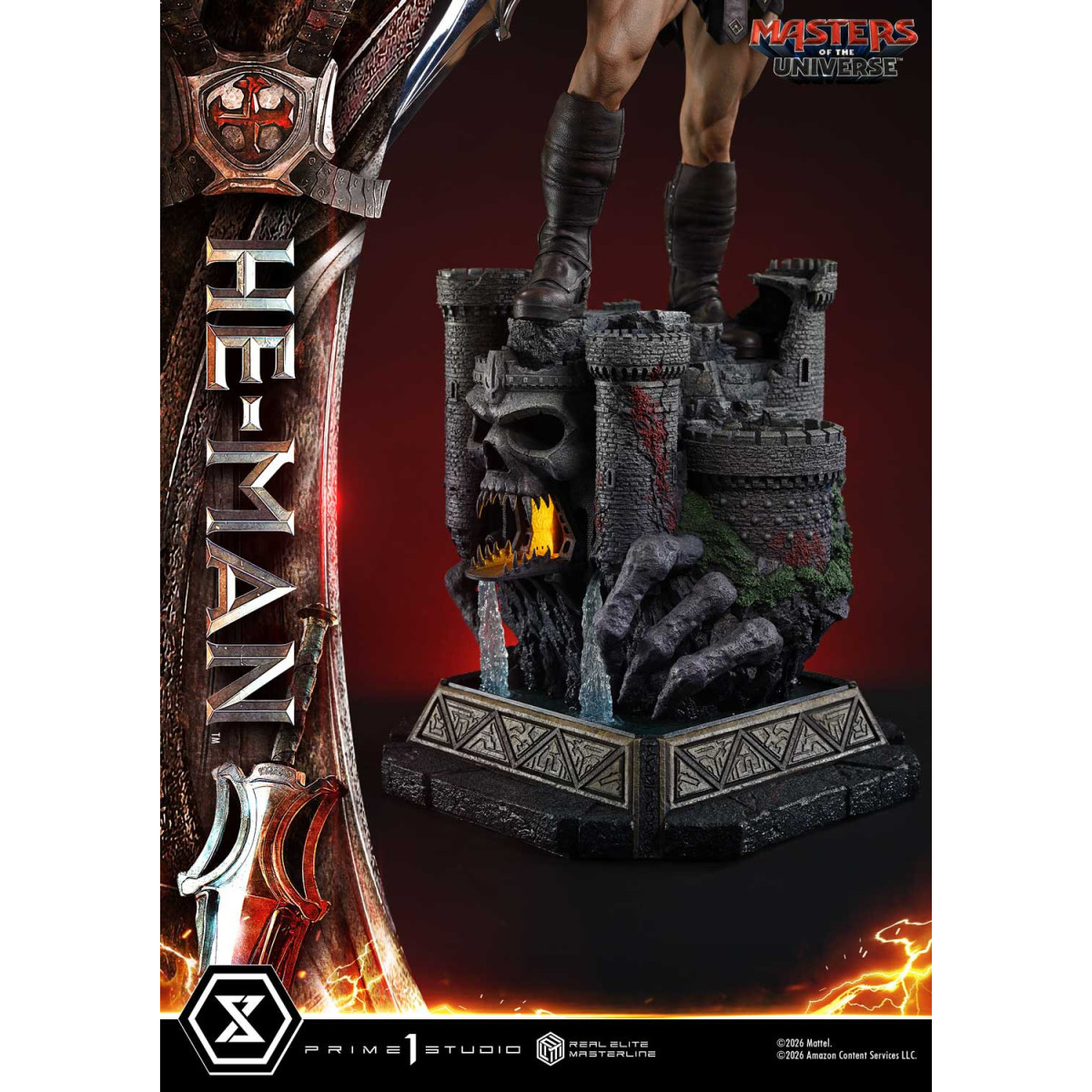 Prime 1 Studio - He-Man Deluxe Versione Bonus - Masters of the Universe (2026) Real Elite Masterline 1/3