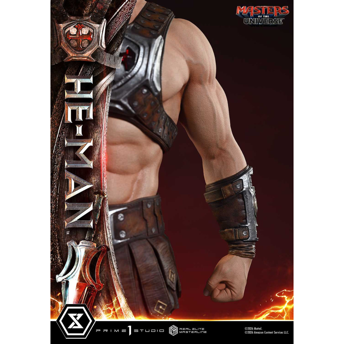 Prime 1 Studio - He-Man Deluxe Versione Bonus - Masters of the Universe (2026) Real Elite Masterline 1/3