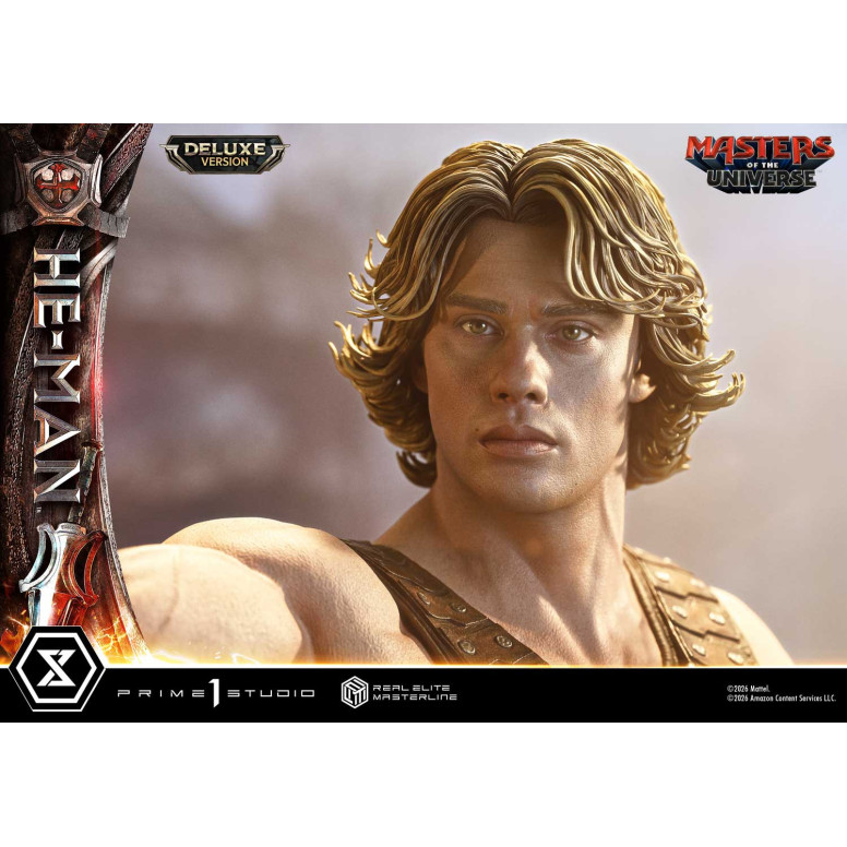 Prime 1 Studio - He-Man Deluxe Versione Bonus - Masters of the Universe (2026) Real Elite Masterline 1/3