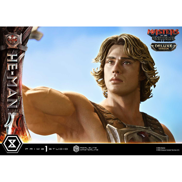 Prime 1 Studio - He-Man Deluxe Versione Bonus - Masters of the Universe (2026) Real Elite Masterline 1/3