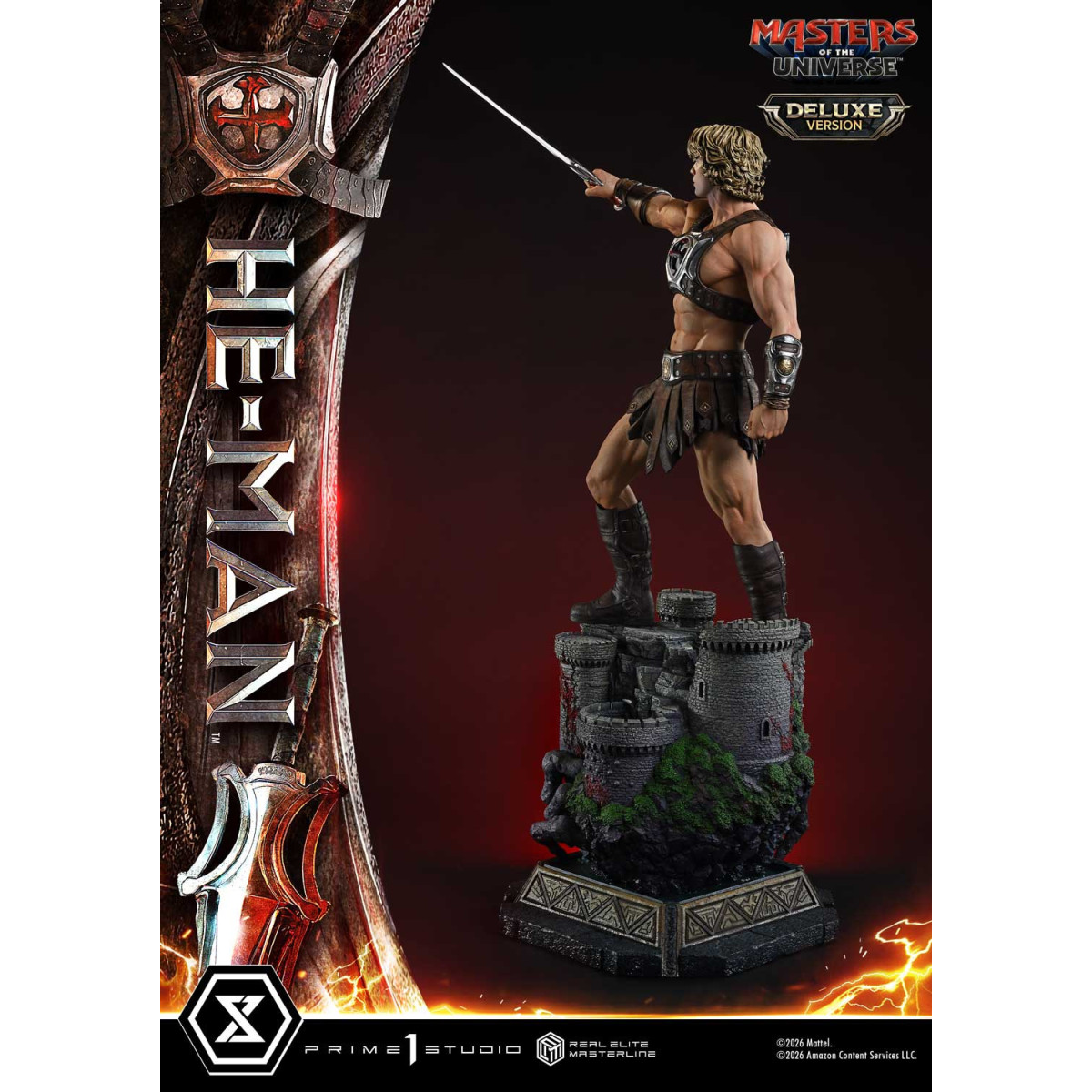 Prime 1 Studio - He-Man Deluxe Versione Bonus - Masters of the Universe (2026) Real Elite Masterline 1/3