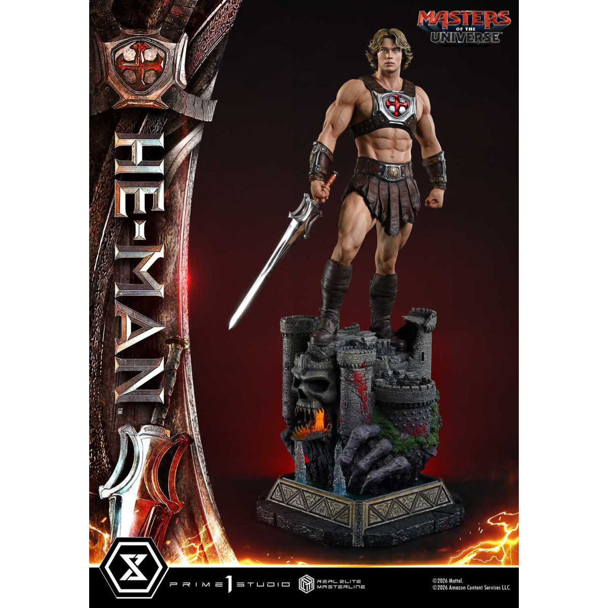 Prime 1 Studio - He-Man Deluxe Versione Bonus - Masters of the Universe (2026) Real Elite Masterline 1/3