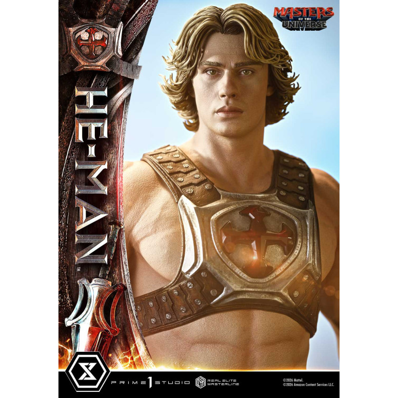 Prime 1 Studio - He-Man Deluxe Versione Bonus - Masters of the Universe (2026) Real Elite Masterline 1/3