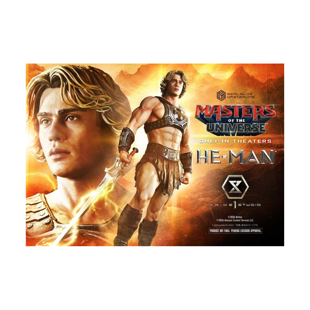 Prime 1 Studio - He-Man - I padroni dell'universo (2026) Real Elite Masterline 1/3