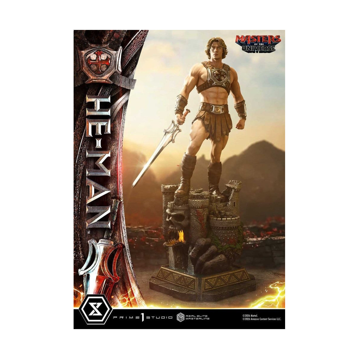 Prime 1 Studio - He-Man - I padroni dell'universo (2026) Real Elite Masterline 1/3