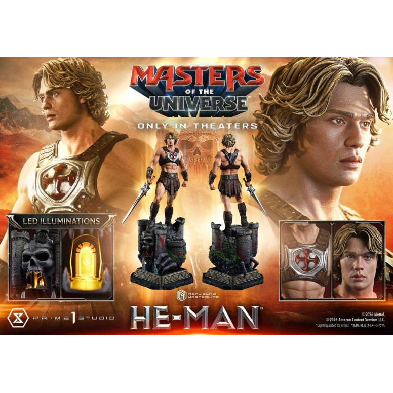 Prime 1 Studio - He-Man - I padroni dell'universo (2026) Real Elite Masterline 1/3