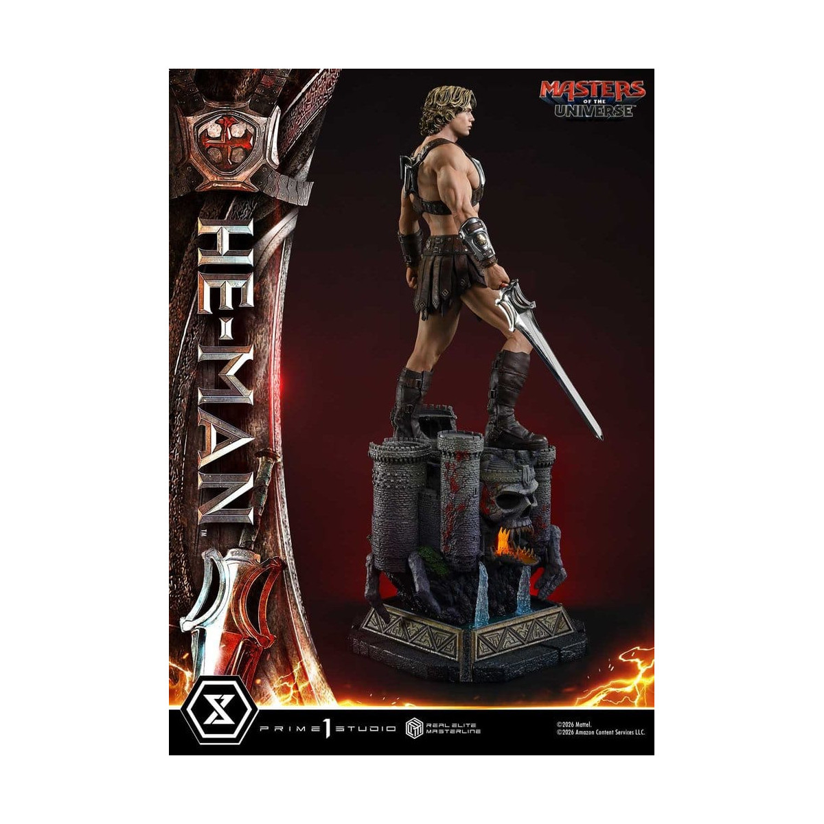 Prime 1 Studio - He-Man - I padroni dell'universo (2026) Real Elite Masterline 1/3