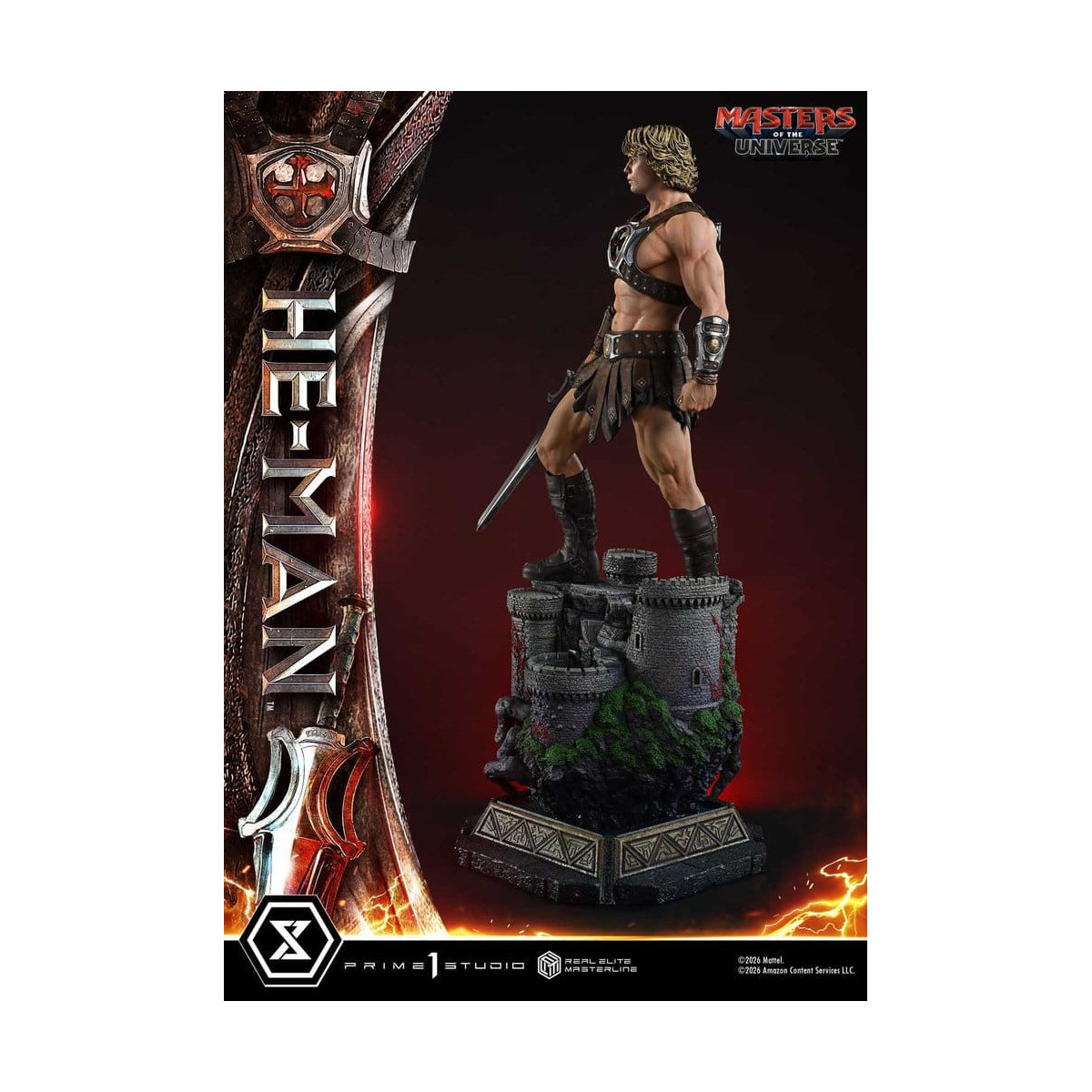 Prime 1 Studio - He-Man - I padroni dell'universo (2026) Real Elite Masterline 1/3