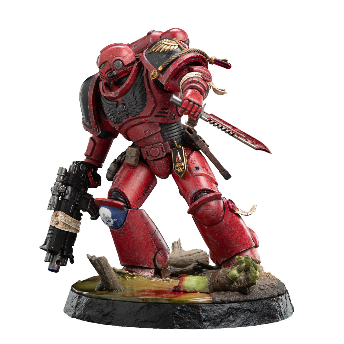 Weta Warhammer 40.000 - SERGENTE INTERCESSORE 1/10 Blood Angels