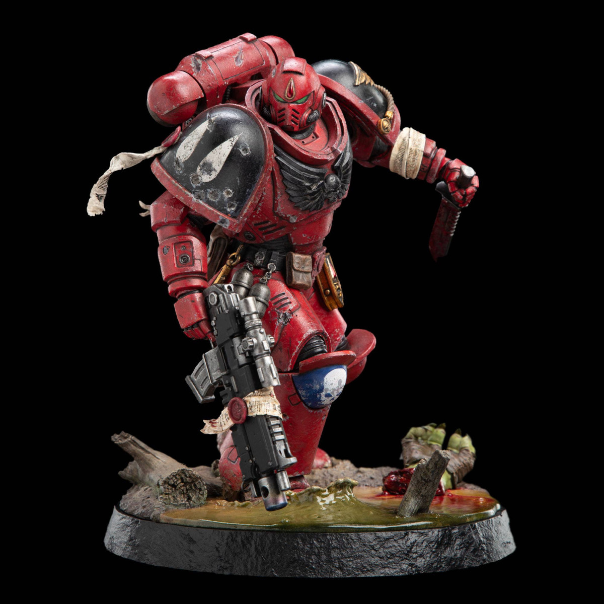Weta Warhammer 40.000 - SERGENTE INTERCESSORE 1/10 Blood Angels