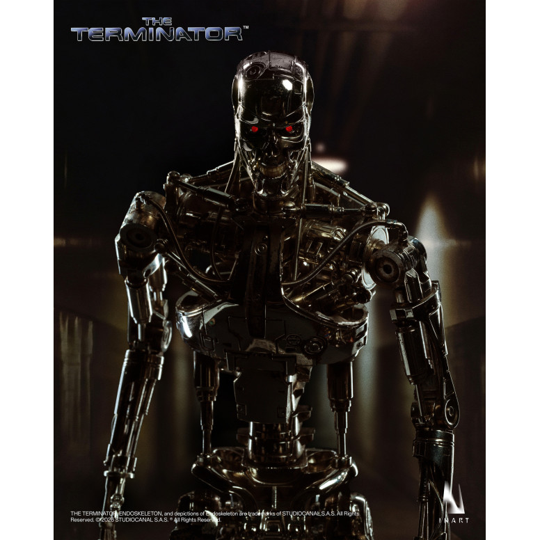 INART - Endoscheletro T-800 - Figurina da collezione in scala 1/6 - The Terminator