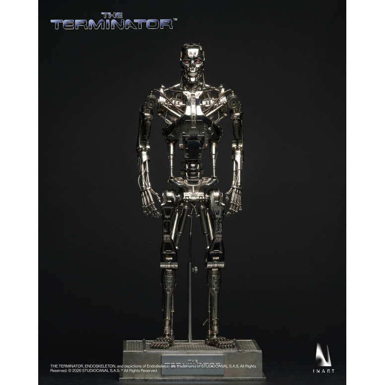 INART - Endoscheletro T-800 - Figurina da collezione in scala 1/6 - The Terminator