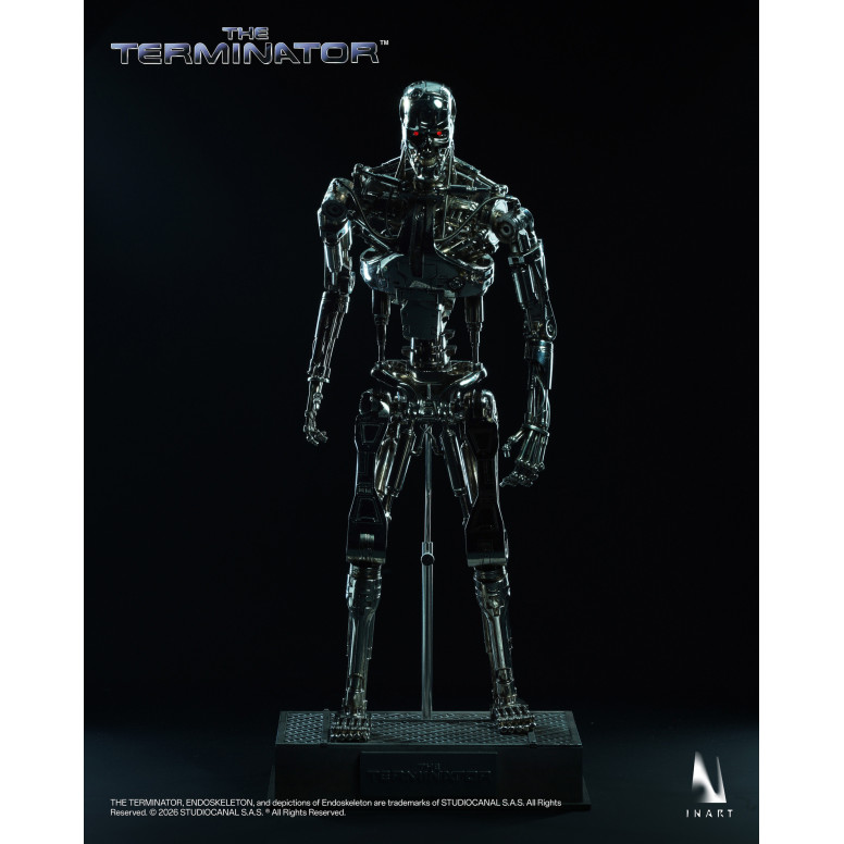INART - Endoscheletro T-800 - Figurina da collezione in scala 1/6 - The Terminator