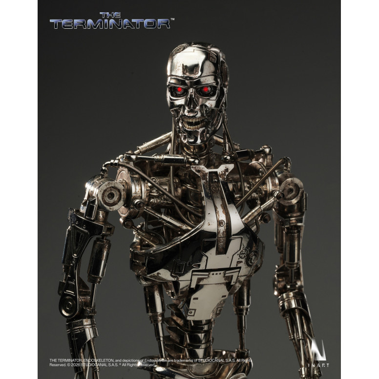 INART - Endoscheletro T-800 - Figurina da collezione in scala 1/6 - The Terminator