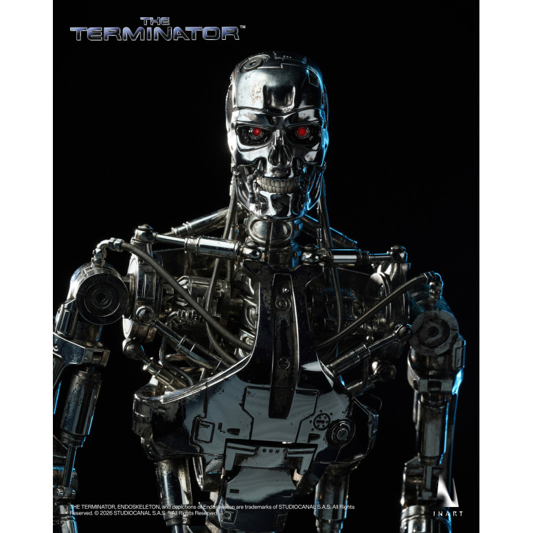 INART - Endoscheletro T-800 - Figurina da collezione in scala 1/6 - The Terminator