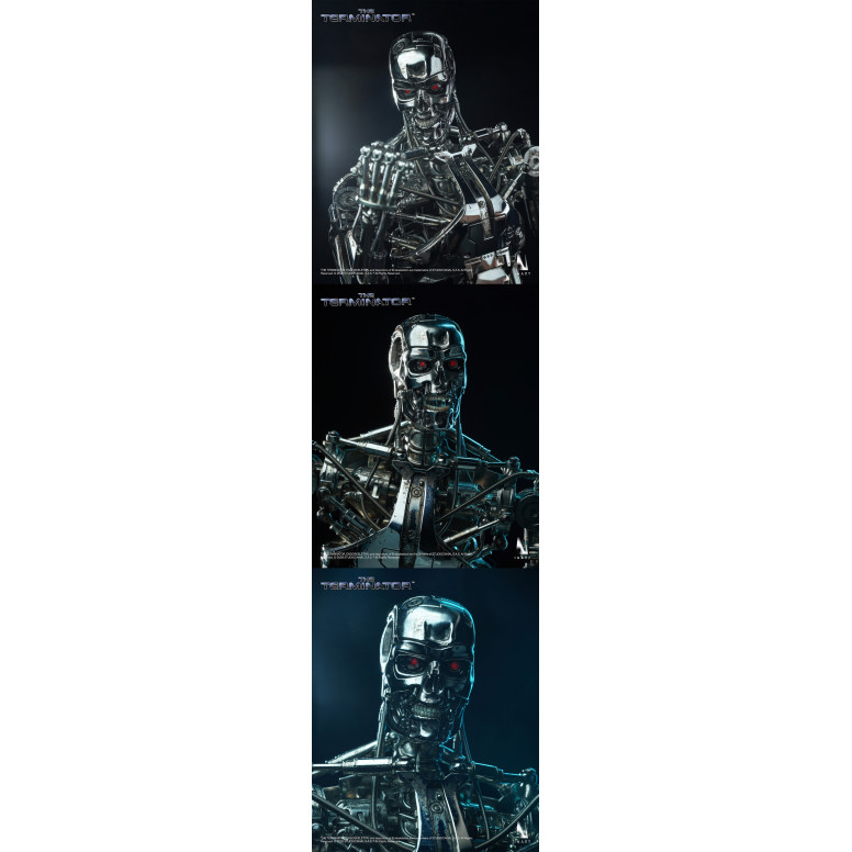 INART - Endoscheletro T-800 - Figurina da collezione in scala 1/6 - The Terminator