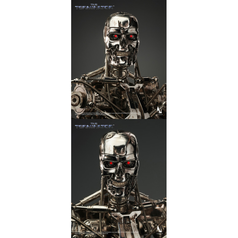 INART - Endoscheletro T-800 - Figurina da collezione in scala 1/6 - The Terminator