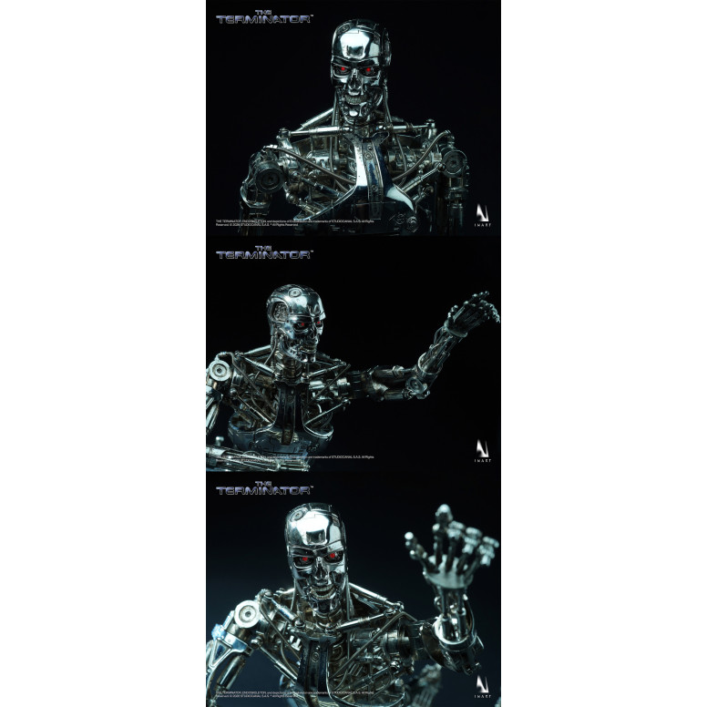 INART - Endoscheletro T-800 - Figurina da collezione in scala 1/6 - The Terminator
