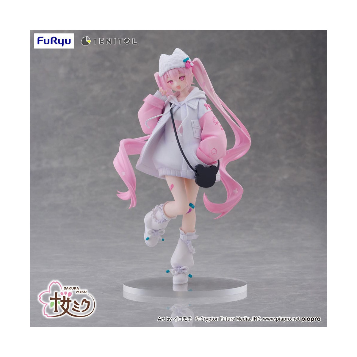 Furyu - Tenitol Sakura Miku Cool style [petit]