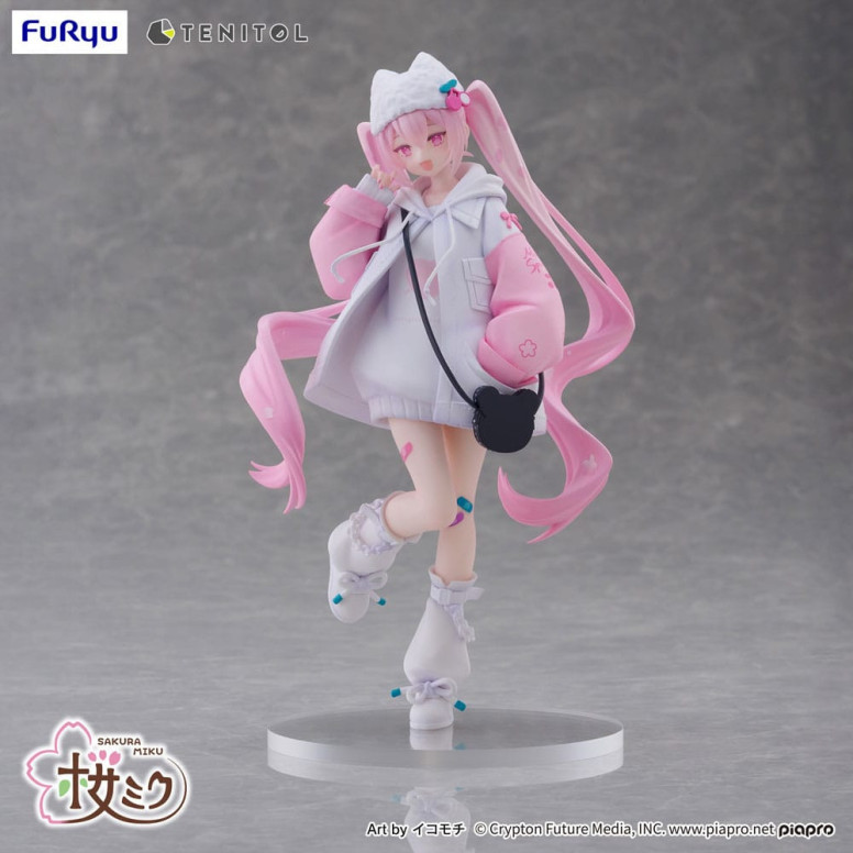 Furyu - Tenitol Sakura Miku Cool style [petit]