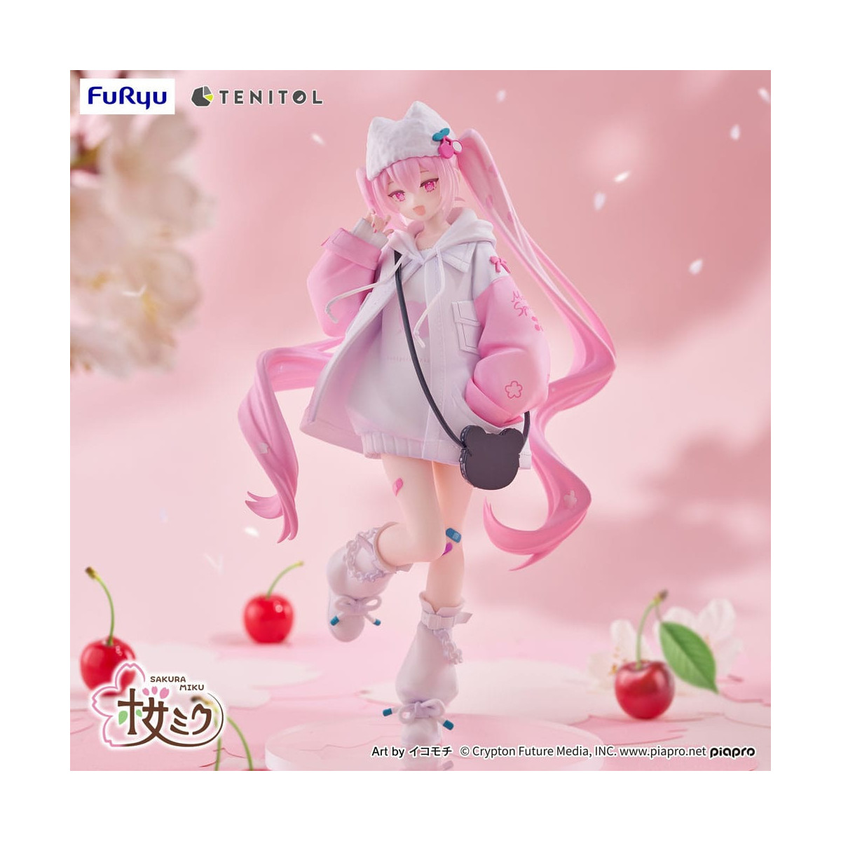 Furyu - Tenitol Sakura Miku Cool style [petit]