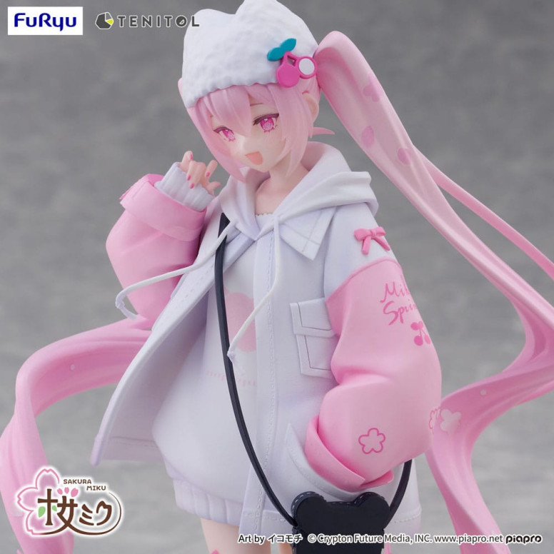 Furyu - Tenitol Sakura Miku Cool style [petit]