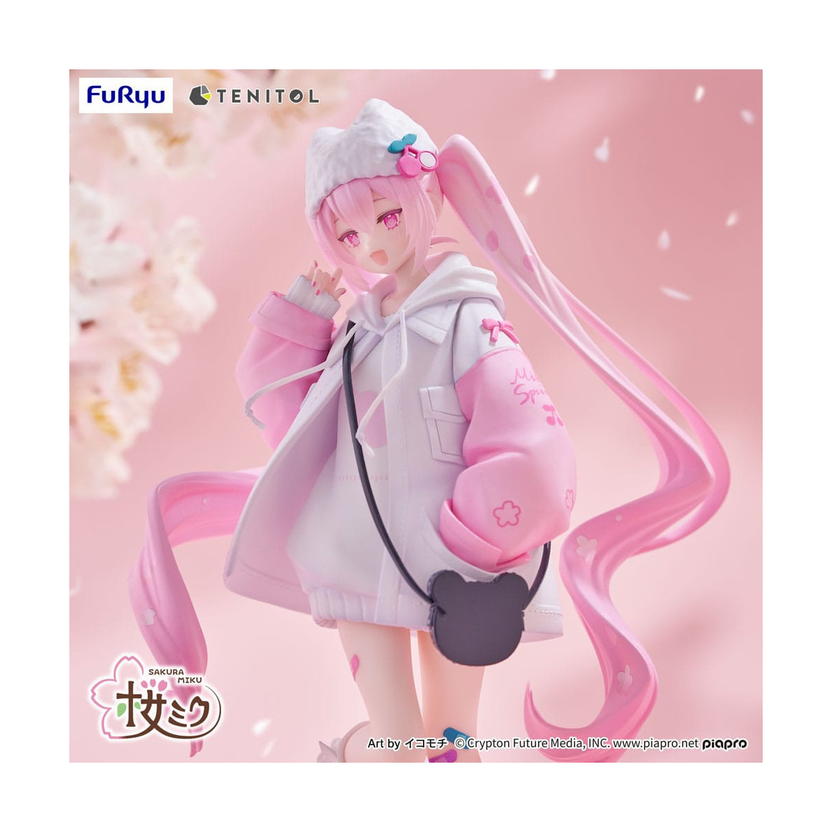 Furyu - Tenitol Sakura Miku Cool style [petit]