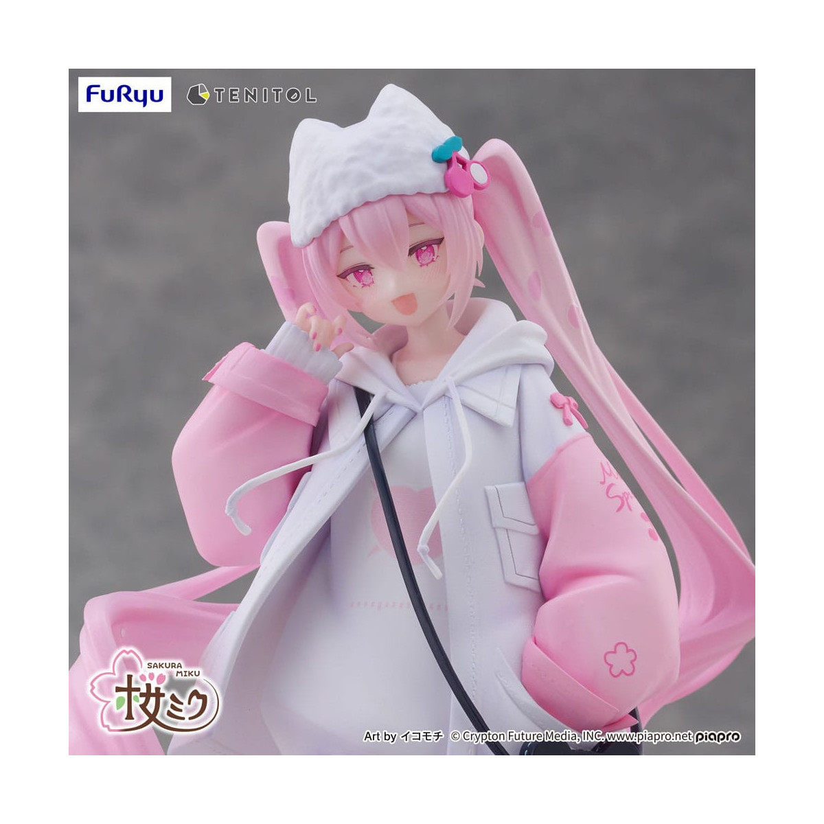 Furyu - Tenitol Sakura Miku Cool style [petit]