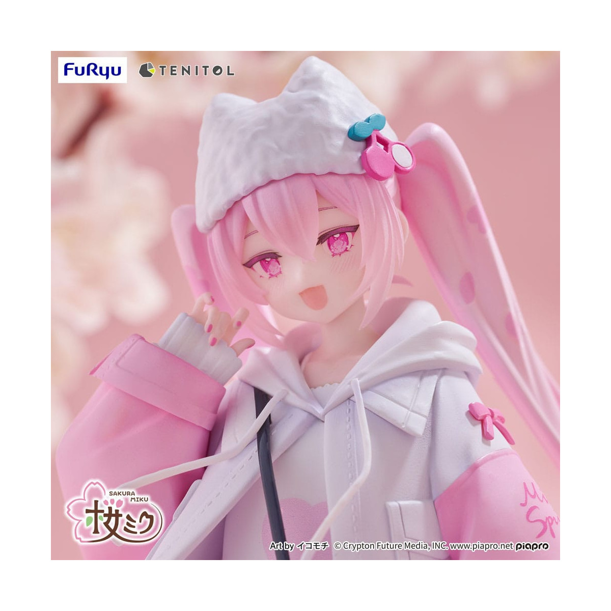 Furyu - Tenitol Sakura Miku Cool style [petit]