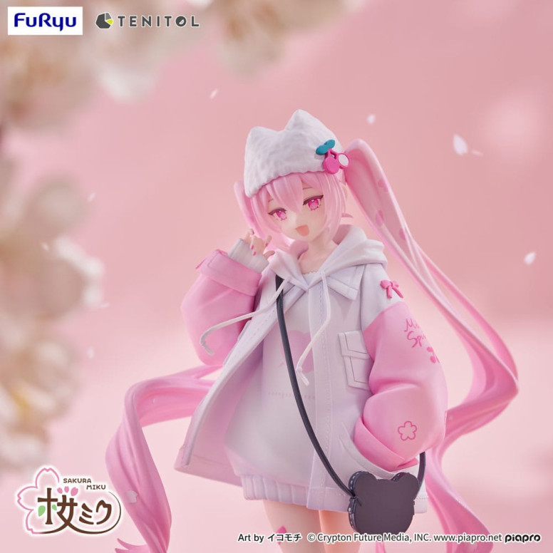 Furyu - Tenitol Sakura Miku Cool style [petit]