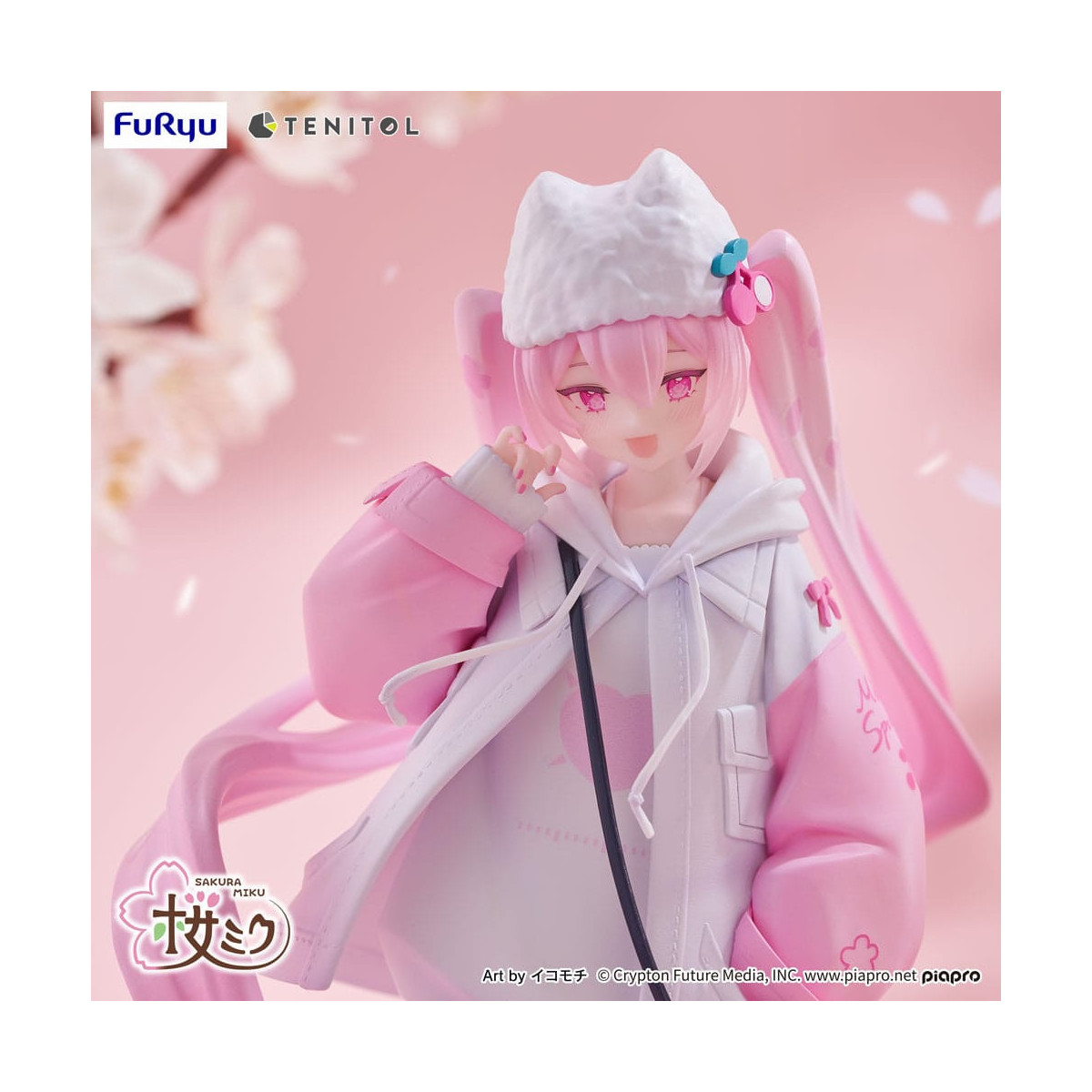 Furyu - Tenitol Sakura Miku Cool style [petit]