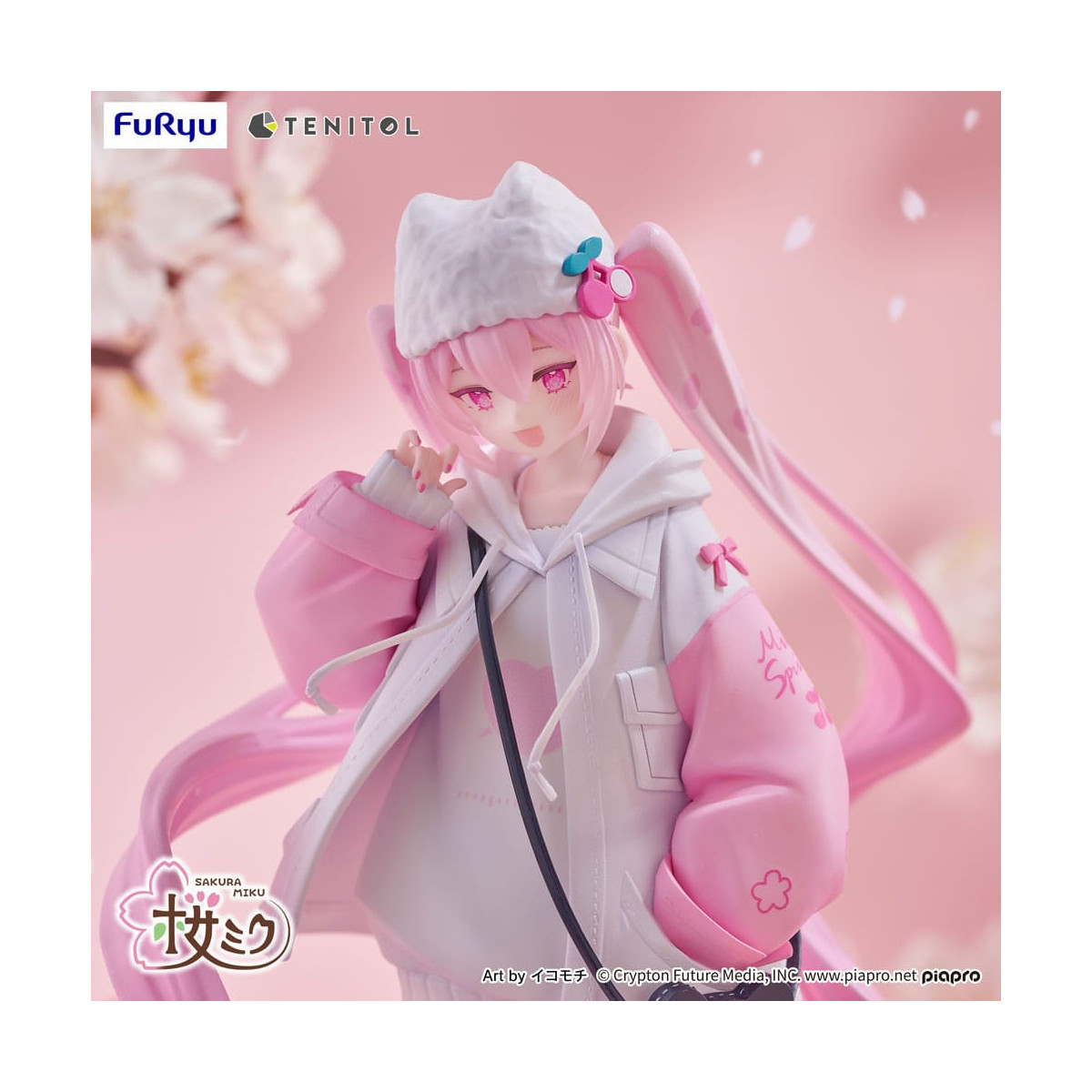 Furyu - Tenitol Sakura Miku Cool style [petit]